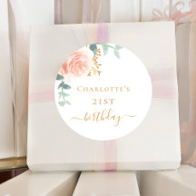 誕生日バラ金ゴールドフローラユーカリ