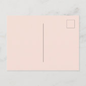 誕生日バラ金ゴールドフローラ白緑エレガント ポストカード (裏面)