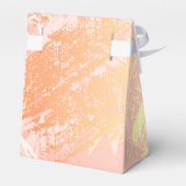 誕生日バラ金ゴールドヤシ葉の木モダン フェイバーボックス (裏面サイド)