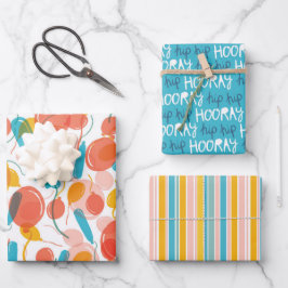 誕生日バルーンお尻お尻ホテル ラッピングペーパーシート