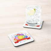 誕生日バルーンとバナーコースターセット コースター (右側)