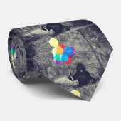 誕生日バルーンはメンズネックタイ ネクタイ (ロール)