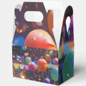 誕生日バルーンギフトボックスの説明： フェイバーボックス (見開き)