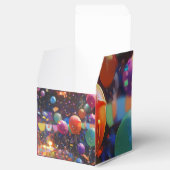 誕生日バルーンギフトボックス – キューブ形状 フェイバーボックス (オープン)