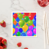 誕生日バルーンナプキン スタンダードカクテルナプキン (インサイチュ)