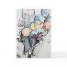 誕生日バルーンパーティーカード