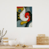 誕生日バルーンポスターウォールアート ポスター (キッチン)