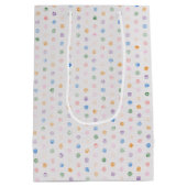 誕生日バルーン付きパーティー熊 ミディアムペーパーバッグ (裏面)