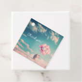 誕生日バルーン付き可愛いハリネズミ、カスタマイズ可能 フェイバータグ (インサイチュ)