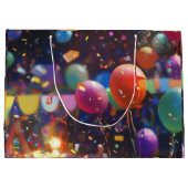 誕生日バルーン抱き枕 ラージペーパーバッグ (裏面)