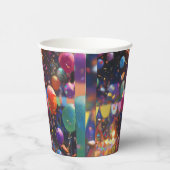 誕生日バルーン紙カップ 紙コップ (右)