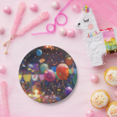 誕生日バルーン紙ボウル ペーパープレート (パーティー)