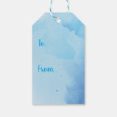 誕生日バルーン素晴らしピレネーラベル ギフトタグ (裏面)