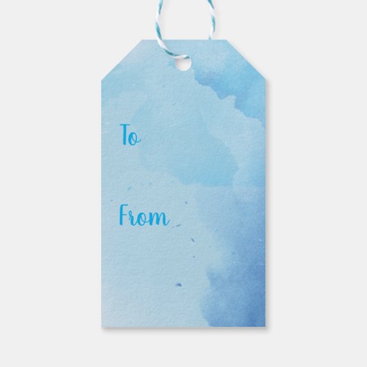 誕生日バルーン素晴らしピレネーラベル ギフトタグ (裏面)