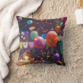誕生日バルーン装飾用クッション クッション (ブランケット)