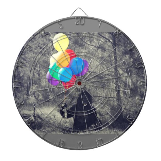 誕生日バルーン類型 ダーツボード (正面)