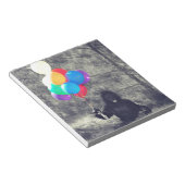 誕生日バルーン類型 ノートパッド (アングル)