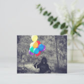 誕生日バルーン類型 ポストカード (スタンド正面)