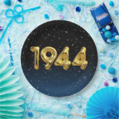 誕生日バルーン1944星紙プレート ペーパープレート (パーティー)
