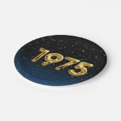 誕生日バルーン1975星 ペーパープレート (アングル)