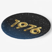 誕生日バルーン1976星紙プレート ペーパープレート (アングル)