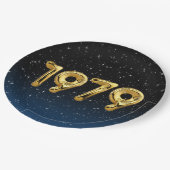 誕生日バルーン1979星 ペーパープレート (アングル)