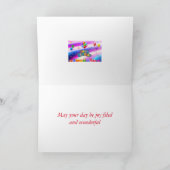 誕生日バルーン カード (内部)