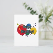 誕生日バルーン ポストカード (スタンド正面)