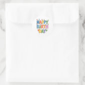 誕生日バルーン ラウンドシール (バッグ)