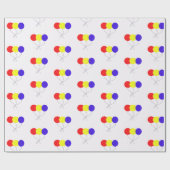 誕生日バルーン ラッピングペーパー (フラット)