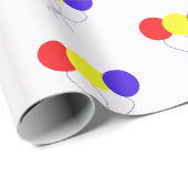 誕生日バルーン ラッピングペーパー (ロールコーナー)