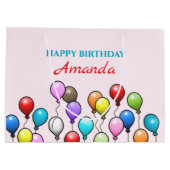 誕生日バルーン ラージペーパーバッグ (裏面)