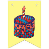 誕生日バンティング旗 バンティングフラッグ (第2の旗)