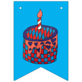 誕生日バンティング旗 バンティングフラッグ (第3の旗)
