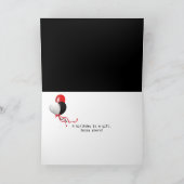 誕生日バーコード（赤色レーザー） カード (内部)