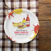 誕生日バーベキューパーティーピクニッククックアウト ペーパープレート