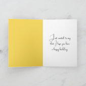 誕生日バーンインワイルドフラワーフィールド カード (内部)