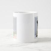 誕生日パグ ジャンボコーヒーマグカップ (正面)
