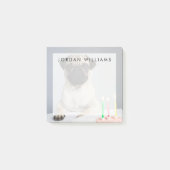 誕生日パグ ポストイット (正面)