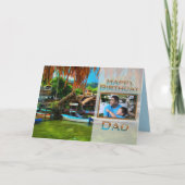 誕生日パパミスマローヤリバー0331 カード (正面)