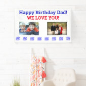 誕生日パパワールドの最高のEver Kidsの写真 横断幕 (インサイチュ)