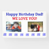 誕生日パパワールドの最高のEver Kidsの写真 横断幕 (横)