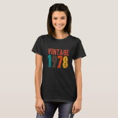 誕生日パパヴィンテージ1978 Tシャツ (正面フル)
