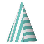 誕生日パパーソナライズされたテストライプのアの帽子の名前 パーティーハット (裏面)