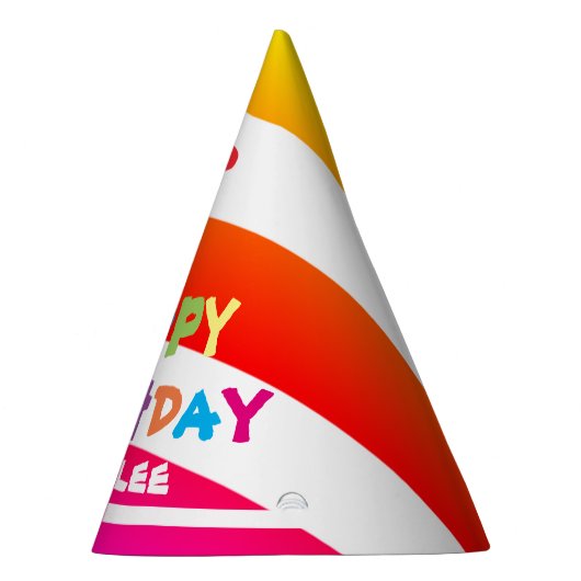 誕生日パパーソナライズされたーティー名カッコいいCute パーティーハット (右)