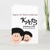 誕生日パパ（息子） カード (裏面)