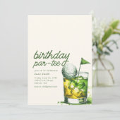 誕生日パルティーパーティの招待状ウィスキー 招待状 (スタンド正面)