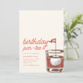 誕生日パルティーパーティの招待状ウィスキー 招待状 (スタンド正面)