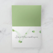 誕生日パンダベアーインツリー カード (内部)