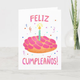 誕生日パンダルスコンチャインスペインの カード